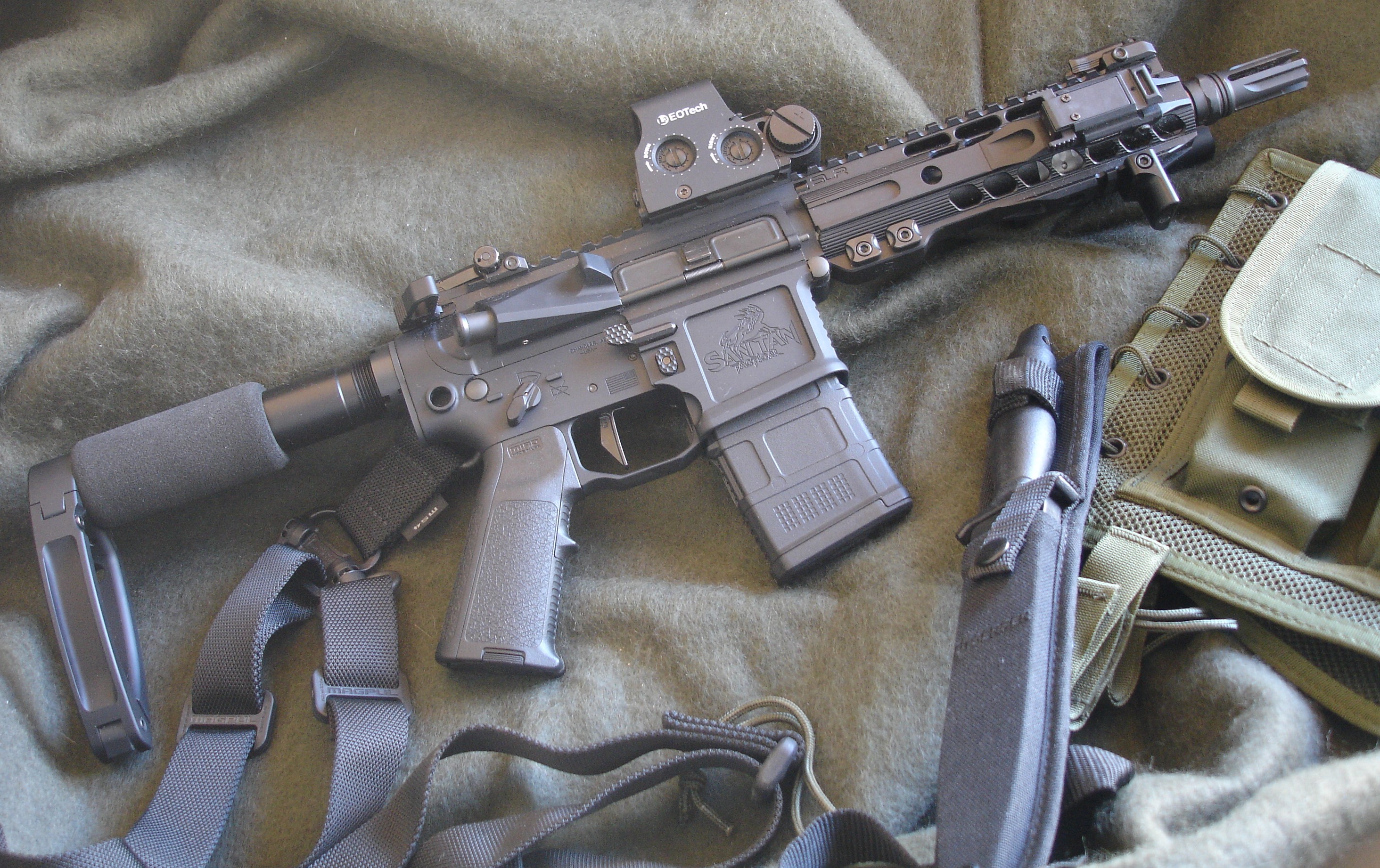AR Pistol with Brace