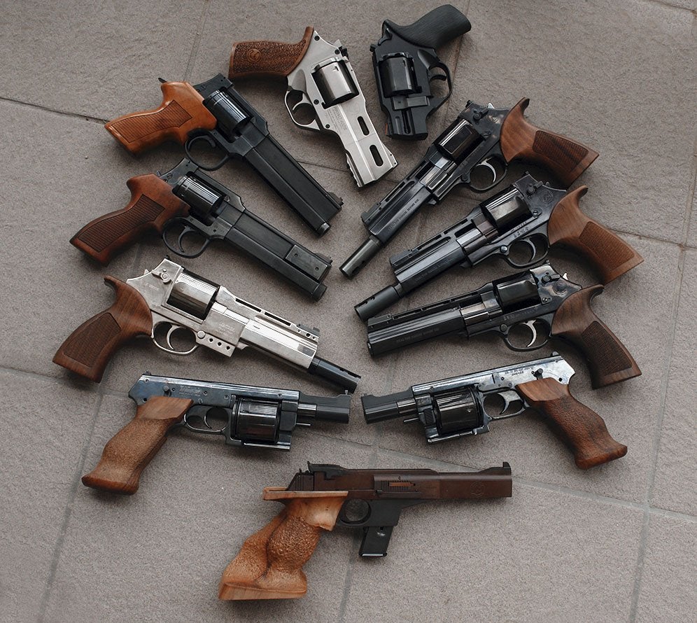 Collection of revolvers